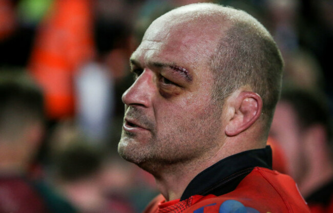 Rory Best after the game