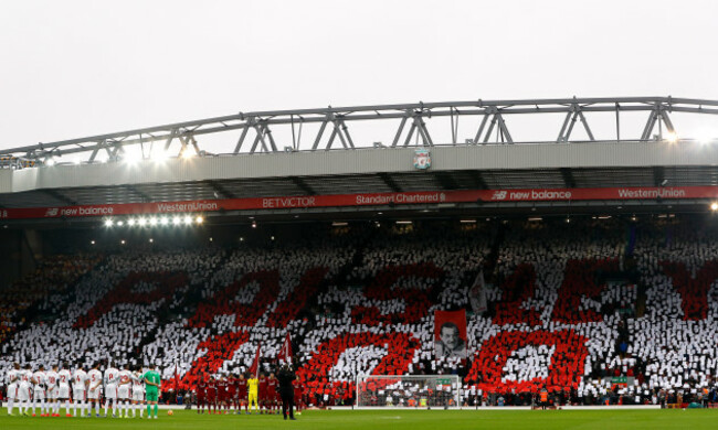 Liverpool v Crystal Palace - Premier League - Anfield Stadium