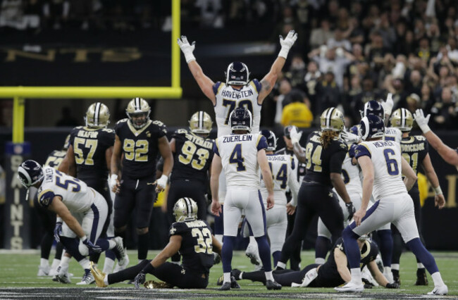 Rams Saints Football