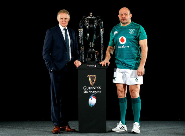 Joe Schmidt and Rory Best