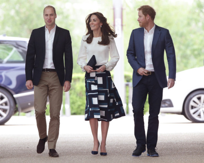 William, Kate and Harry launch Heads Together mental health campaign