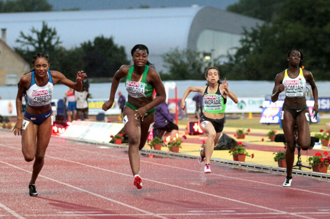 Patience Jumbo-Gula on her way to finishing fifth