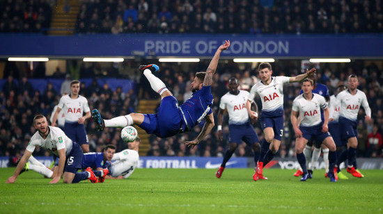 Chelsea v Tottenham Hotspur - Carabao Cup - Semi Final - Second Leg - Stamford Bridge