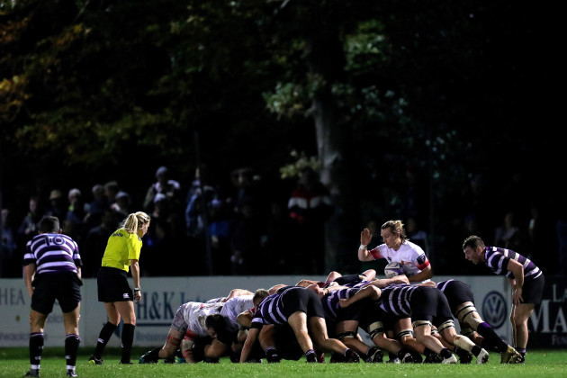 A view of a scrum