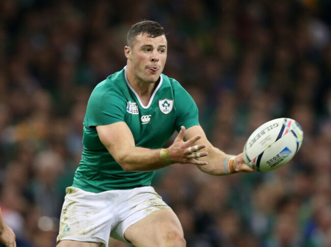 IrelandÕs Robbie Henshaw