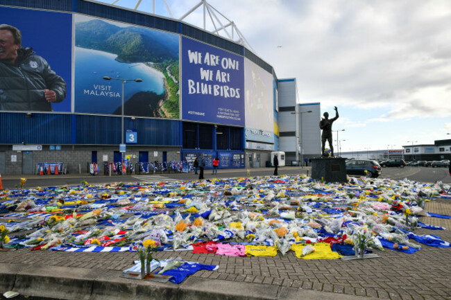 Emiliano Sala Tributes - Cardiff City Stadium