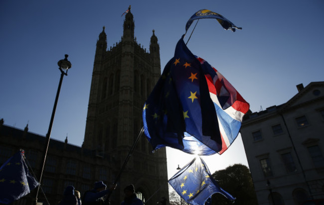 BRITAIN-LONDON-BREXIT-DEMONSTRATORS