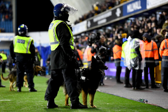 Millwall v Everton - FA Cup - Fourth Round - The Den