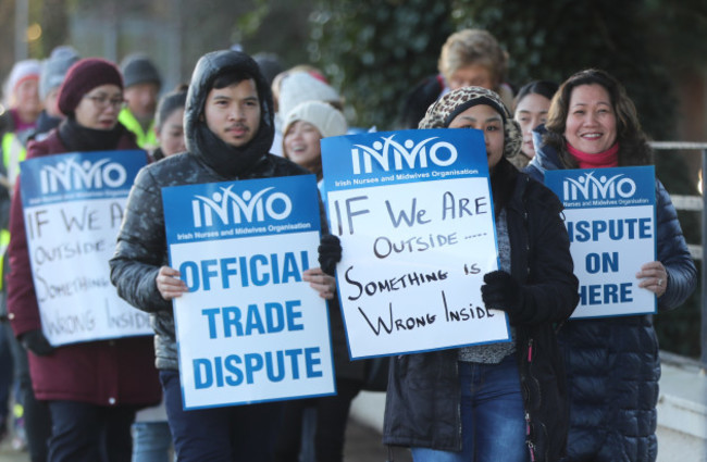 Nursing strike