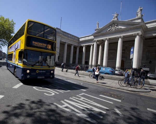 File Photo The proposal to remodel College Green as a pedestrian – priority plaza is a Dublin City Council and National Transport Authority initiative