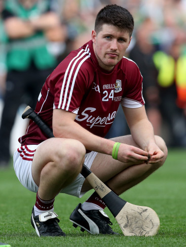 Eanna Burke dejected at the end of the game