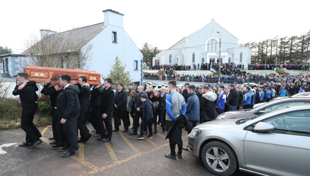 Donegal crash victims funerals