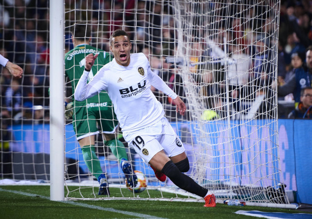 SOCCER: JAN 29 Copa del Rey - Getafe CF at Valencia CF