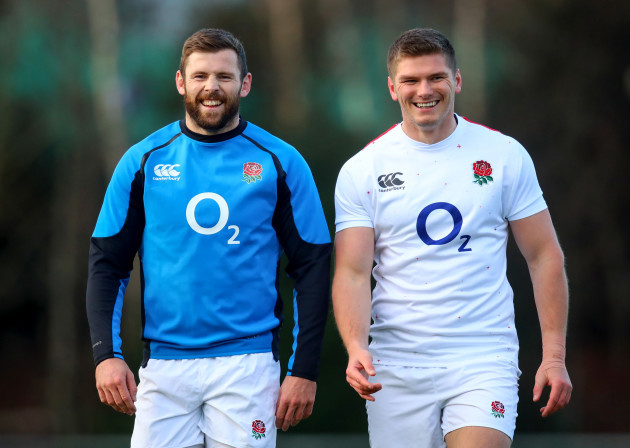 Elliot Daly and Owen Farrell