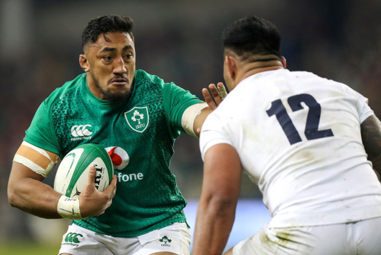 Bundee Aki with Manu Tuilagi