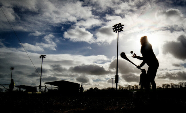 St. Martin's during the warm up