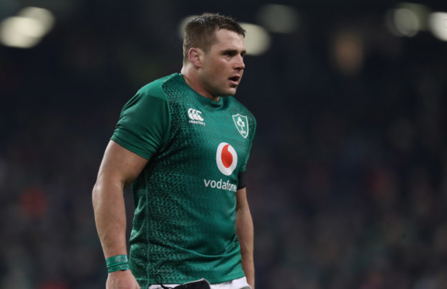 Ireland&rsquo;s CJ Stander leaves the field injured