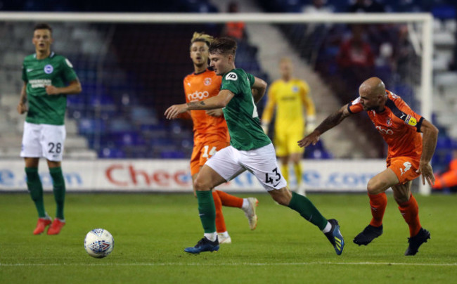 Luton Town v Brighton and Hove Albion U21 - Checkatrade Trophy - Kenilworth Road