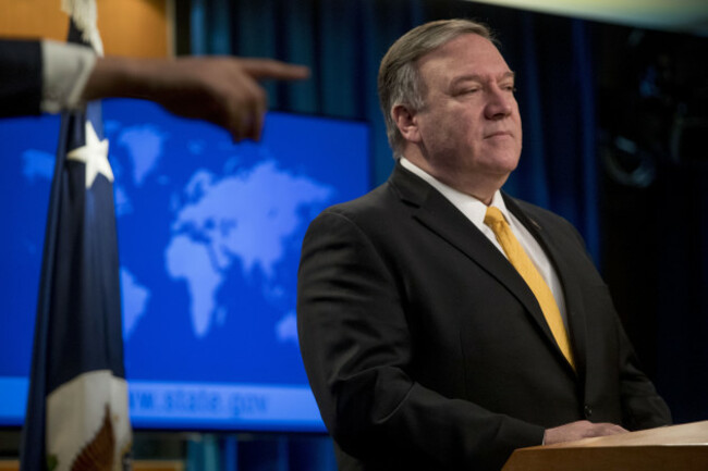 Pompeo Russia Arms Treaty