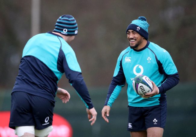 Peter O'Mahony and Bundee Aki