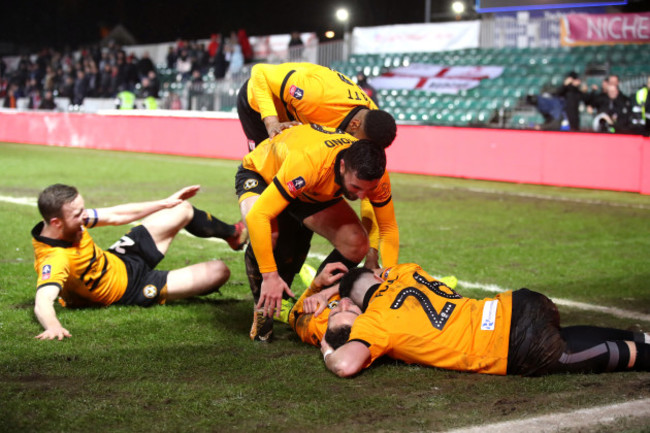 Newport County v Middlesbrough - FA Cup - Fourth Round - Replay - Rodney Parade