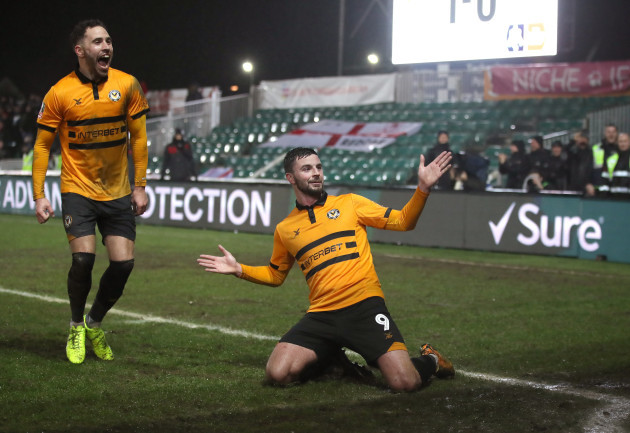 Newport County v Middlesbrough - FA Cup - Fourth Round - Replay - Rodney Parade