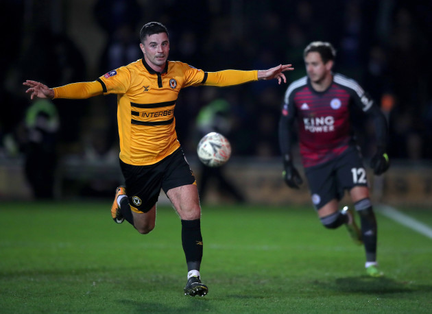 Newport County v Leicester City - Emirates FA Cup - Third Round - Rodney Parade