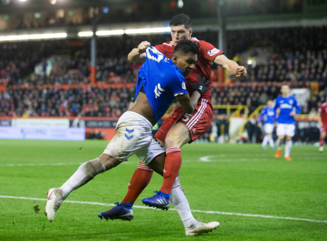 Aberdeen v Rangers - Ladbrokes Scottish Premiership - Pittodrie Stadium