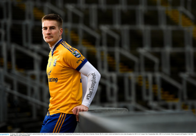 Nathan Breen of Beaufort at the AIB GAA Club Championship Media Day