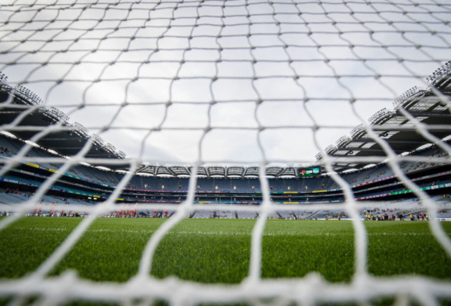 A view of Croke Park ahead of today's games