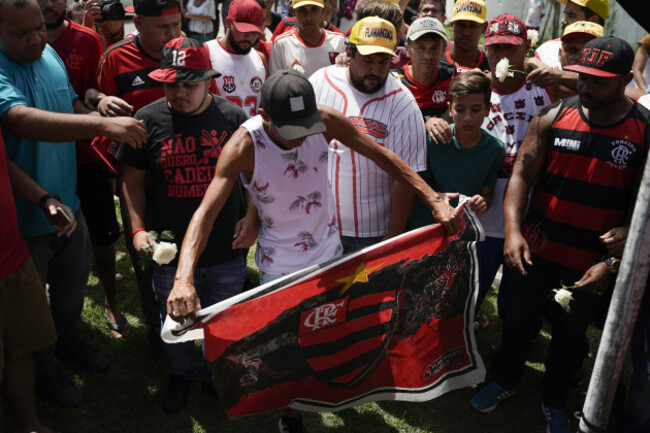 Brazil Soccer Team Fire