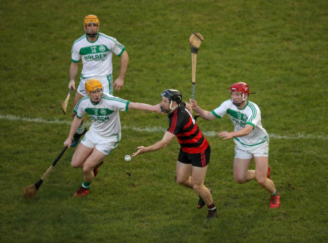 Ian Kenny with Eoin Reid and Adrian Mullen