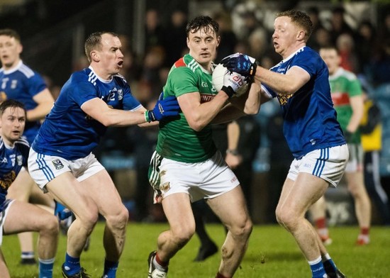 Diarmuid O'Connor with Martin Reilly and Jack Brady