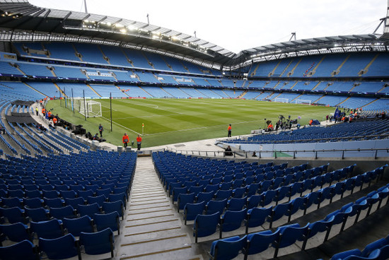 Manchester City v Lyon - UEFA Champions League - Group F - Etihad Stadium