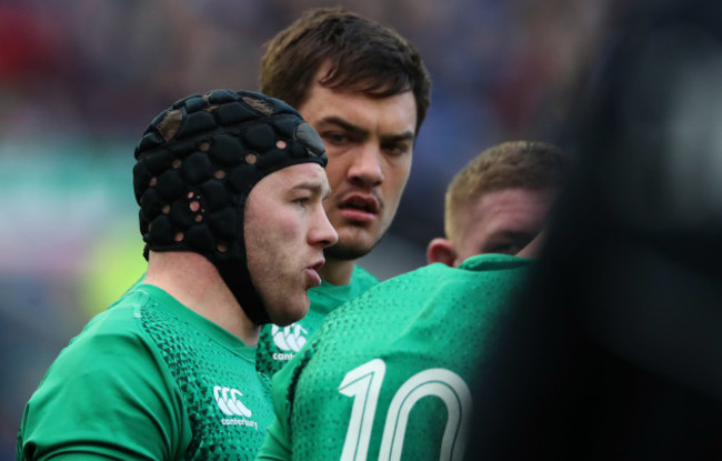 Ireland&rsquo;s Sean O'Brien and Quinn Roux