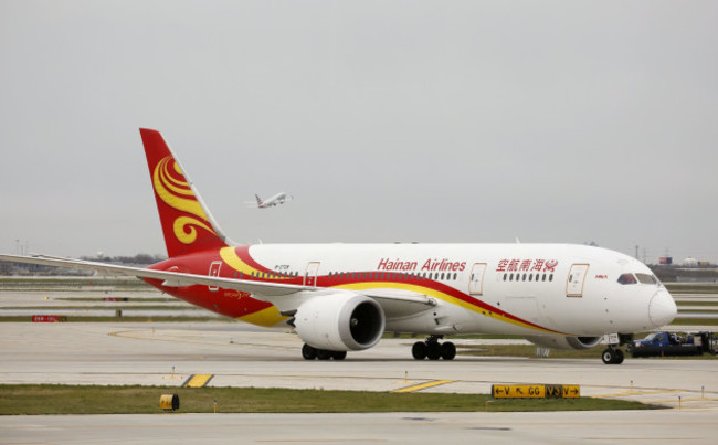 U.S.-CHICAGO-CHINA-BIOFUEL FLIGHT