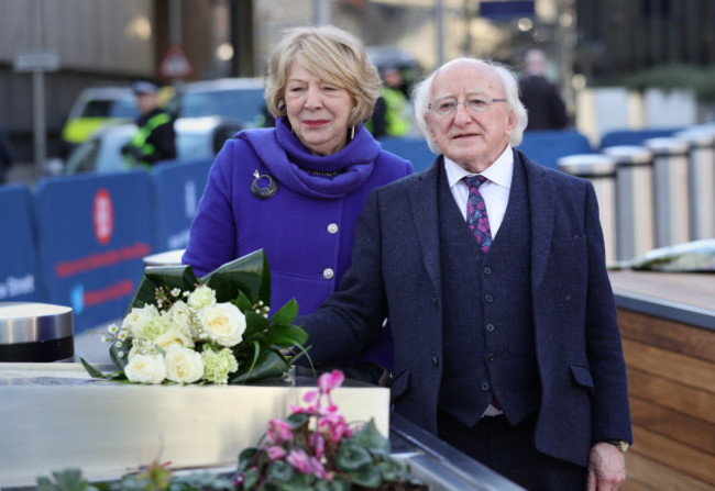 President Michael D Higgins UK visit - Day One