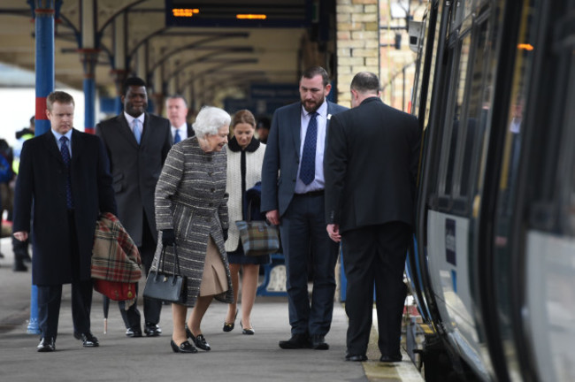 The Queen at King's Lynn railway station