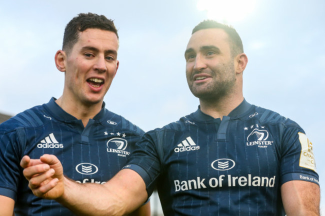 Noel Reid and Dave Kearney after the game