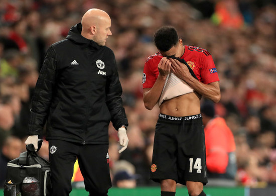 Manchester United v Paris Saint-Germain - UEFA Champions League - Round of 16 - First Leg - Old Trafford