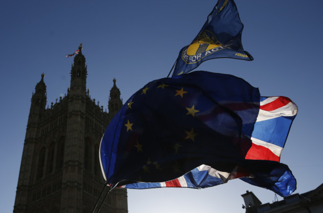 BRITAIN-LONDON-BREXIT-DEMONSTRATORS