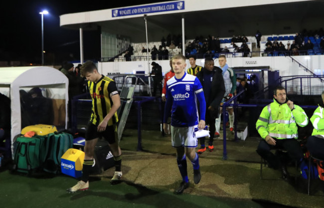 Watford U18's v Birmingham City U18's - FA Youth Cup - Third Round - Maurice Rebak Stadium