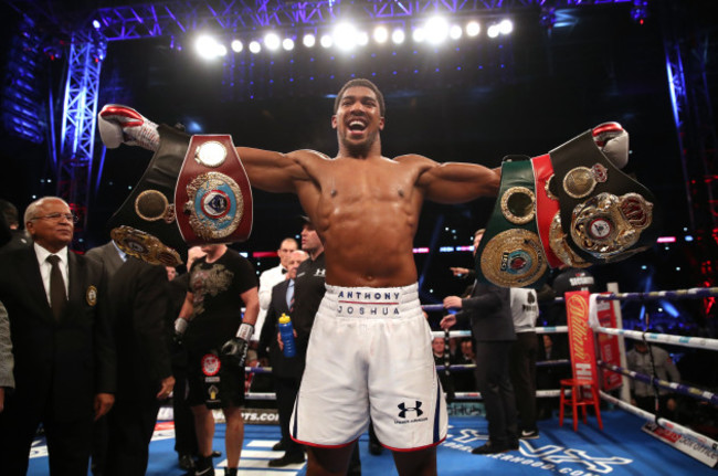 Anthony Joshua File Photo