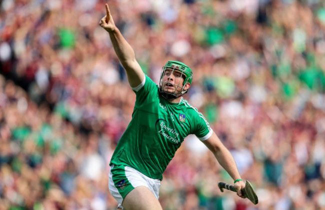 Shane Dowling celebrates scoring his sides third goal