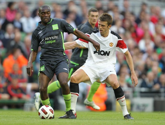 Michael Carrick and Joseph Ndo