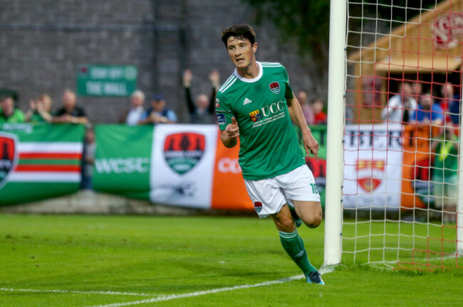 Ronan Coughlan celebrate a goal