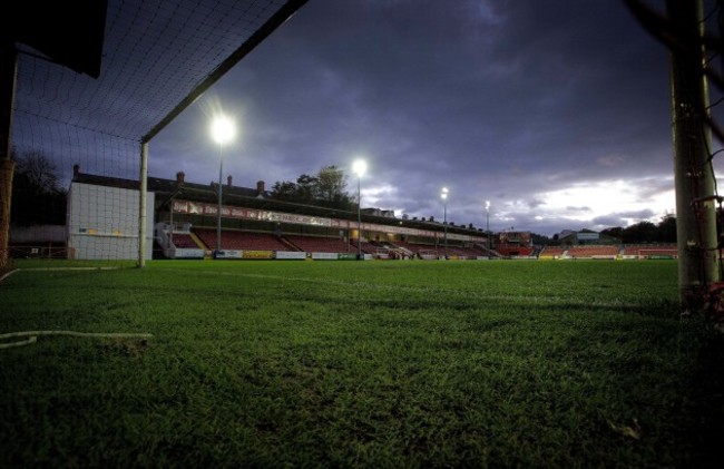 A general view of Richmond Park ahead of the game