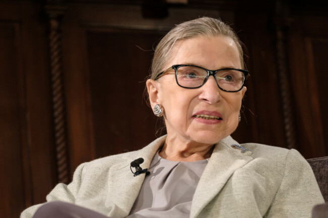 NY: U.S. Supreme Court Justice Ruth Bader Ginsburg at NY Academy of Medicine