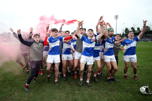 Midleton players celebrate after the game