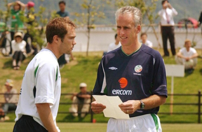 Irish Football Team Training